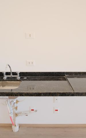 Studio à venda com 27m², 1 quarto e sem vagaCozinha