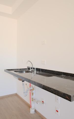Studio à venda com 27m², 1 quarto e sem vagaCozinha