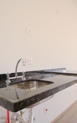 Studio à venda com 27m², 1 quarto e sem vagaCozinha