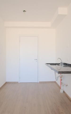 Studio à venda com 27m², 1 quarto e sem vagaCozinha