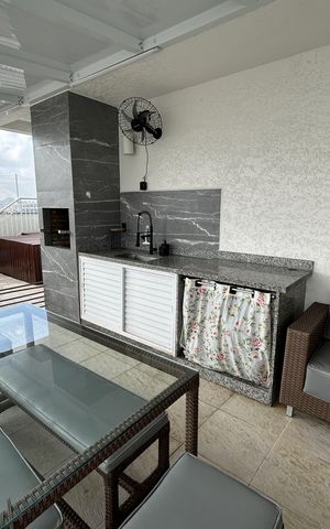 Apartamento à venda com 147m², 4 quartos e 2 vagasEspaço Gourmet