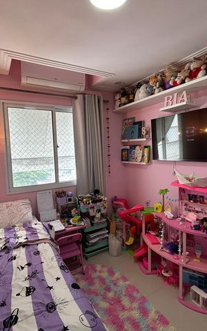 Apartamento à venda com 147m², 4 quartos e 2 vagasQuarto 2 - Suíte