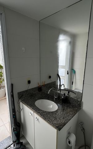 Apartamento à venda com 147m², 4 quartos e 2 vagasBanheiro do Quarto 3 - Suíte