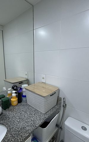 Apartamento à venda com 147m², 4 quartos e 2 vagasBanheiro Social
