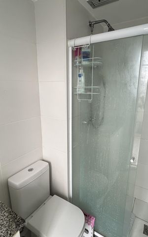 Apartamento à venda com 147m², 4 quartos e 2 vagasBanheiro do Quarto 3 - Suíte