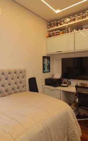 Apartamento à venda com 147m², 3 quartos e 2 vagasSuíte 1