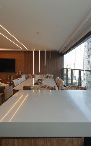 Apartamento à venda com 147m², 3 quartos e 2 vagasChurrasqueira