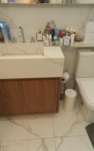 Apartamento à venda com 147m², 3 quartos e 2 vagasBanheiro da Suíte 2