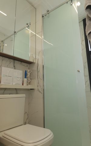 Apartamento à venda com 147m², 3 quartos e 2 vagasBanheiro da Suíte 2
