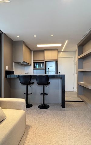 Apartamento para alugar com 42m², 1 quarto e 1 vaga Apartamento para alugar com 42m², 1 quarto e 1 vagaSala/Cozinha