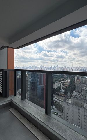Apartamento para alugar com 42m², 1 quarto e 1 vaga