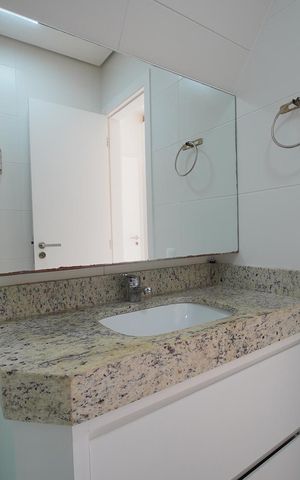 Apartamento para alugar com 98m², 2 quartos e 1 vagaBanheiro da Suíte 1