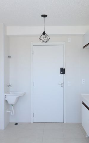 Apartamento à venda com 31m², 2 quartos e sem vagaCozinha e Área de Serviço
