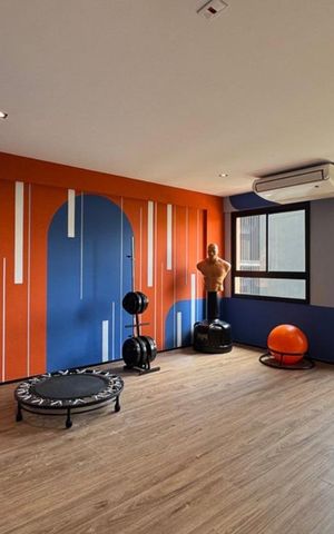 Studio para alugar com 39m², 1 quarto e sem vaga Studio para alugar com 39m², 1 quarto e sem vagaAcademia