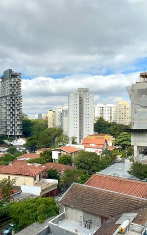 Studio para alugar com 39m², 1 quarto e sem vaga Studio para alugar com 39m², 1 quarto e sem vagaVista da Varanda