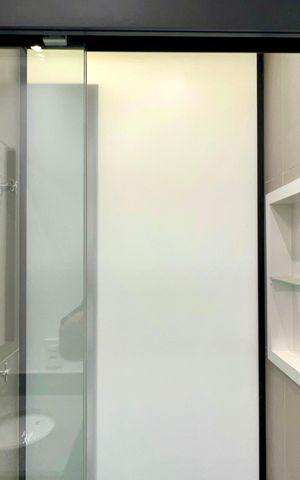 Studio para alugar com 39m², 1 quarto e sem vaga Studio para alugar com 39m², 1 quarto e sem vagaBanheiro da Suíte