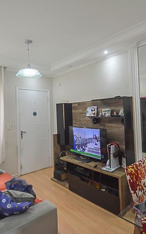 Apartamento à venda com 53m², 2 quartos e 1 vaga Apartamento à venda com 53m², 2 quartos e 1 vagaSala