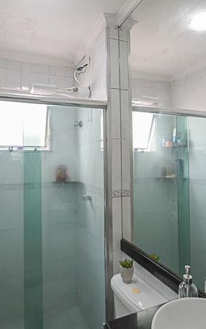 Apartamento à venda com 53m², 2 quartos e 1 vaga Apartamento à venda com 53m², 2 quartos e 1 vagaBanheiro