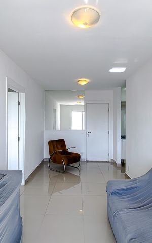 Apartamento à venda com 45m², 1 quarto e 1 vaga Apartamento à venda com 45m², 1 quarto e 1 vagaSala