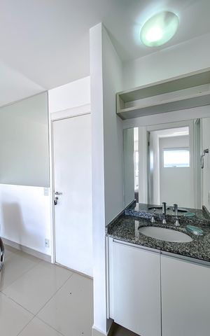 Apartamento à venda com 45m², 1 quarto e 1 vaga Apartamento à venda com 45m², 1 quarto e 1 vagaBanheiro