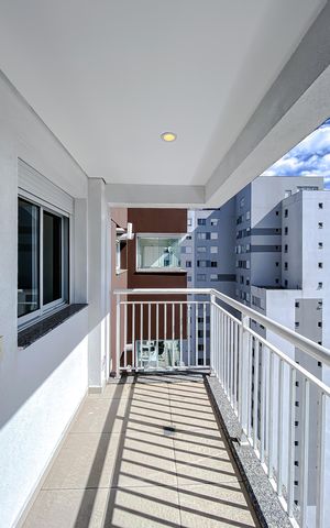 Apartamento à venda com 45m², 1 quarto e 1 vaga Apartamento à venda com 45m², 1 quarto e 1 vagaVaranda