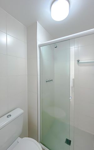 Apartamento à venda com 45m², 1 quarto e 1 vaga Apartamento à venda com 45m², 1 quarto e 1 vagaBanheiro