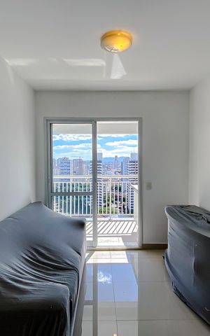 Apartamento à venda com 45m², 1 quarto e 1 vaga Apartamento à venda com 45m², 1 quarto e 1 vagaSala