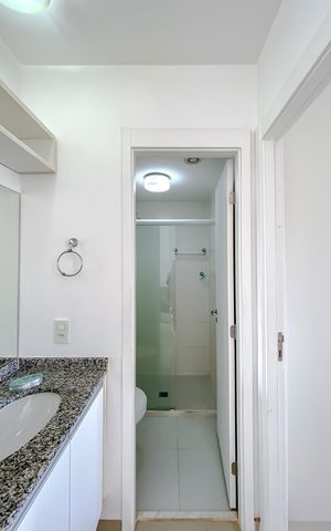 Apartamento à venda com 45m², 1 quarto e 1 vaga Apartamento à venda com 45m², 1 quarto e 1 vagaBanheiro