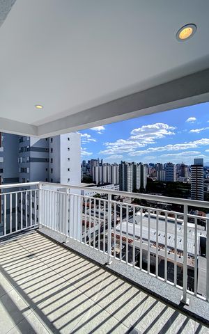 Apartamento à venda com 45m², 1 quarto e 1 vaga Apartamento à venda com 45m², 1 quarto e 1 vagaVaranda
