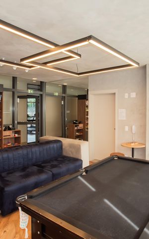 Apartamento à venda com 29m², 1 quarto e sem vaga Apartamento à venda com 29m², 1 quarto e sem vagaÁrea comum - Salão de jogos e Mini mercado