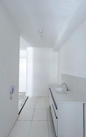 Apartamento para alugar com 44m², 2 quartos e sem vagaCozinha e Área de Serviço