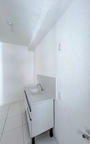 Apartamento para alugar com 44m², 2 quartos e sem vagaCozinha e Área de Serviço