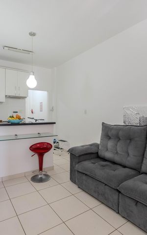 Apartamento à venda com 50m², 1 quarto e 1 vaga Apartamento à venda com 50m², 1 quarto e 1 vagaSala