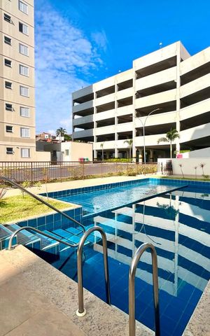Apartamento à venda com 47m², 2 quartos e 1 vaga Apartamento à venda com 47m², 2 quartos e 1 vagaÁrea comum - Piscina
