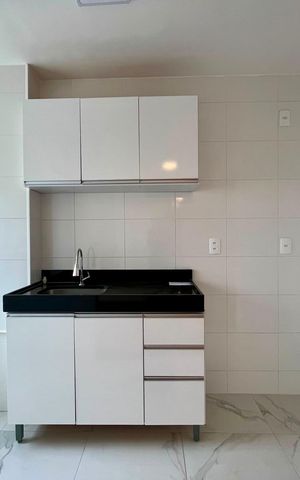 Apartamento à venda com 47m², 2 quartos e 1 vaga Apartamento à venda com 47m², 2 quartos e 1 vagaCozinha e Área de Serviço