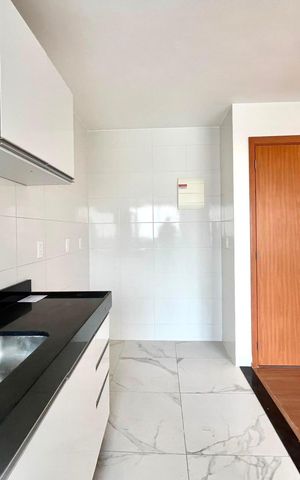 Apartamento à venda com 47m², 2 quartos e 1 vaga Apartamento à venda com 47m², 2 quartos e 1 vagaCozinha e Área de Serviço