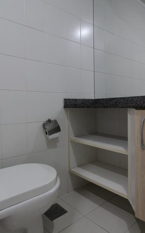 Apartamento para alugar com 130m², 3 quartos e 2 vagasBanheiro Social