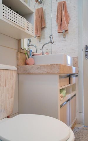 Apartamento à venda com 74m², 3 quartos e 1 vagaBanheiro