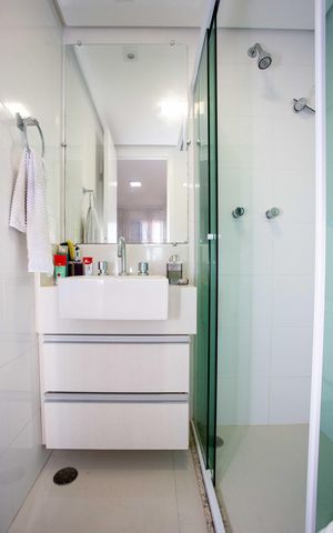 Apartamento à venda com 56m², 2 quartos e 1 vagaBanheiro da Suíte