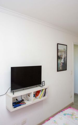Apartamento à venda com 56m², 2 quartos e 1 vagaQuarto Suíte