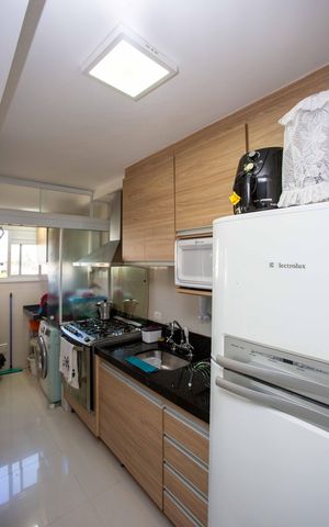 Apartamento à venda com 56m², 2 quartos e 1 vagaCozinha