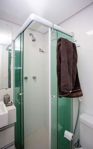 Apartamento à venda com 56m², 2 quartos e 1 vagaBanheiro da Suíte
