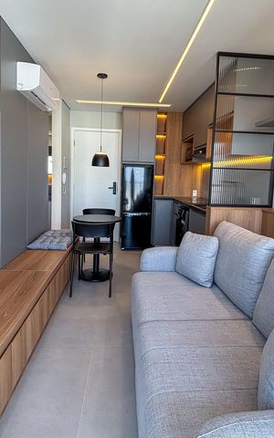 Apartamento para alugar com 28m², 1 quarto e sem vaga