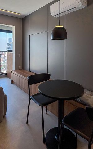 Apartamento para alugar com 28m², 1 quarto e sem vaga