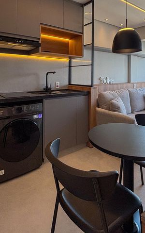 Apartamento para alugar com 28m², 1 quarto e sem vaga
