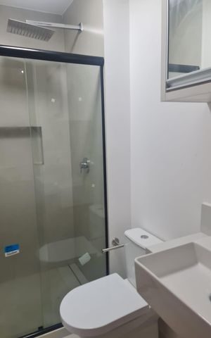 Apartamento para alugar com 35m², 1 quarto e 1 vaga Apartamento para alugar com 35m², 1 quarto e 1 vagaBanheiro social
