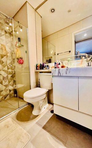 Apartamento para alugar com 51m², 1 quarto e 1 vaga Apartamento para alugar com 51m², 1 quarto e 1 vagaBanheiro