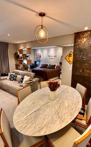 Apartamento para alugar com 51m², 1 quarto e 1 vaga Apartamento para alugar com 51m², 1 quarto e 1 vagaSala