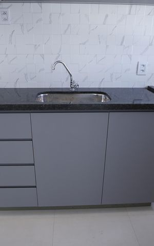 Apartamento para alugar com 61m², 3 quartos e 1 vaga Apartamento para alugar com 61m², 3 quartos e 1 vagaCozinha e Área de serviço