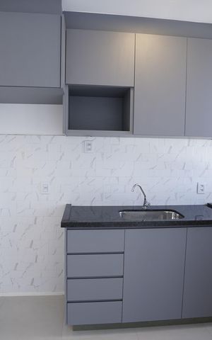 Apartamento para alugar com 61m², 3 quartos e 1 vaga Apartamento para alugar com 61m², 3 quartos e 1 vagaCozinha e Área de serviço